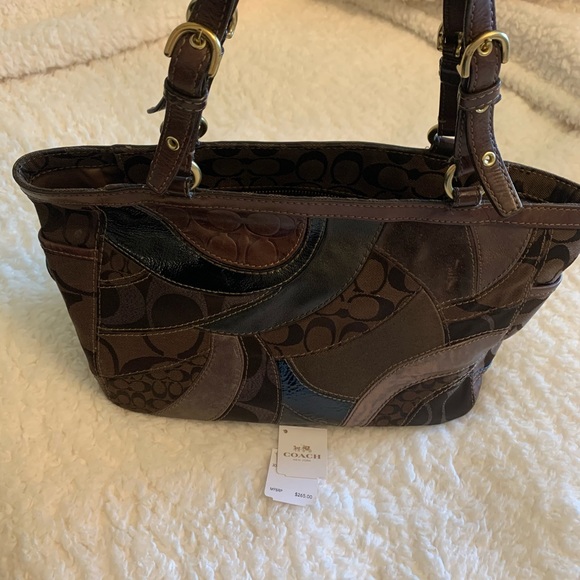 Coach patchwork handbag - Picture 2 of 4